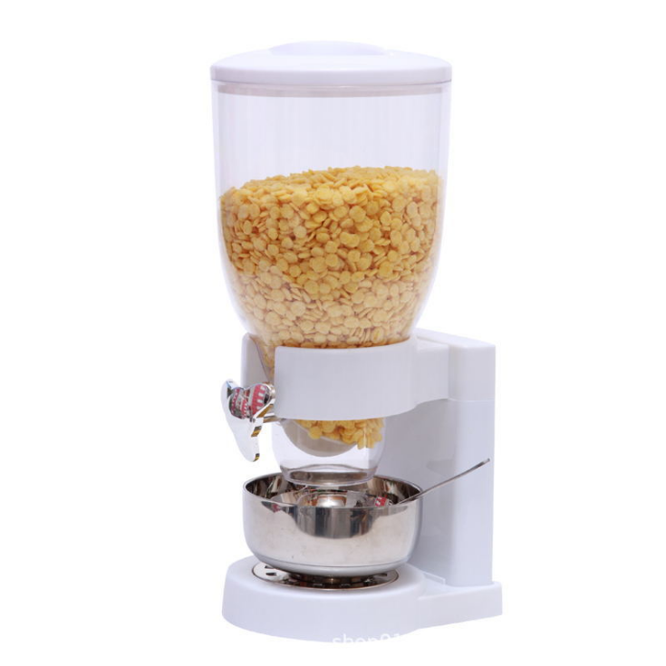 Dry Food Dispenser, Dual Control, Dry Food Cereal Dispenser