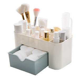 OWNSWING Makeup Storage Organizer Desktop Make Up Storage Drawer Box for Vanity Desk Organizers