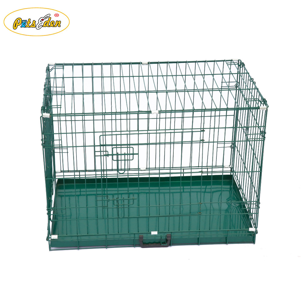 Wholesale Foldable Mesh Dog Crate Metal Dog Cage For Large Dog Kennel