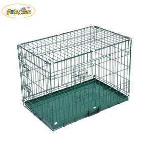 Wholesale Foldable Mesh Dog Crate Metal Dog Cage For Large Dog Kennel