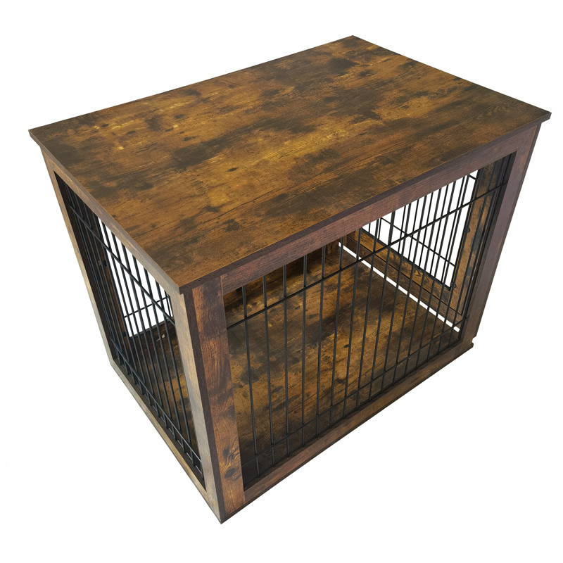 High Performance Wooden Dog Crate Pet Dog Crate End Table Furniture Dog Cage