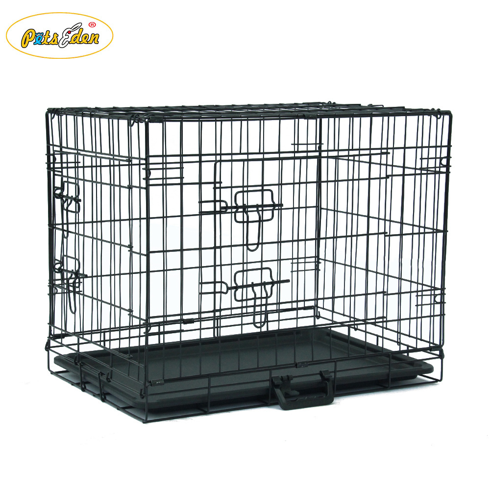 Wholesale Manufacturer Metal Large Foldable Carriers Cheap Dog Pet Cages Crates