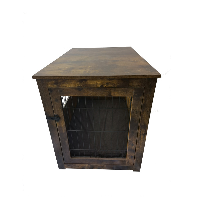 Wholesale pet furniture Indoor Wooden pets Dog crate end table dog house wood pet cages