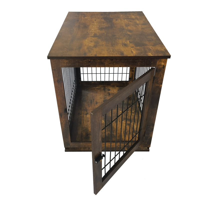 High Performance Wooden Dog Crate Pet Dog Crate End Table Furniture Dog Cage