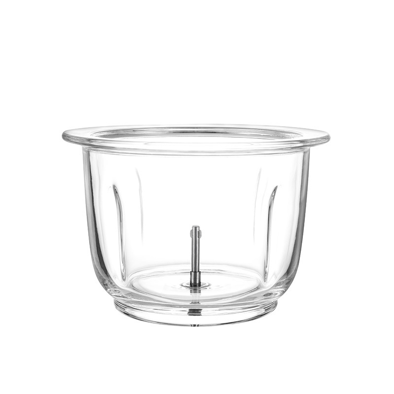 300W 700ML Glass Bowl Multifunctional Electrical Food Chopper Mini Food Processor Electric Household Free Spare Parts Hongfeng