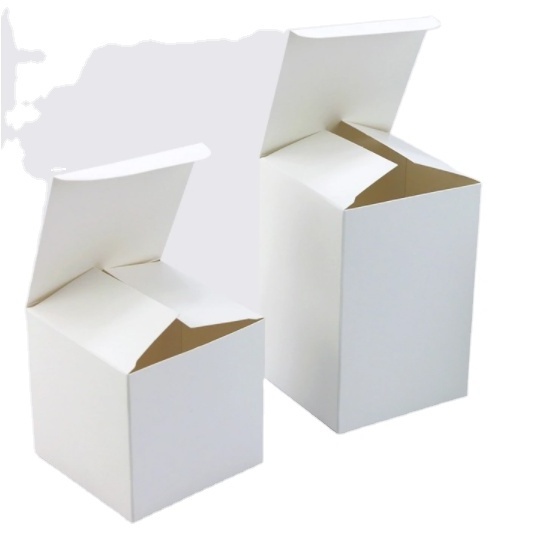 GMI Customized product packaging small white box packaging,plain white paper box,white cardboard box