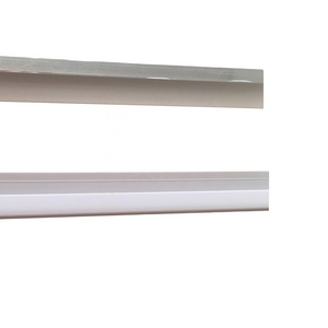 PVC trim sliver & white Ending cover trim for PVC Ceiling & Wall Panel 10mm HF31001