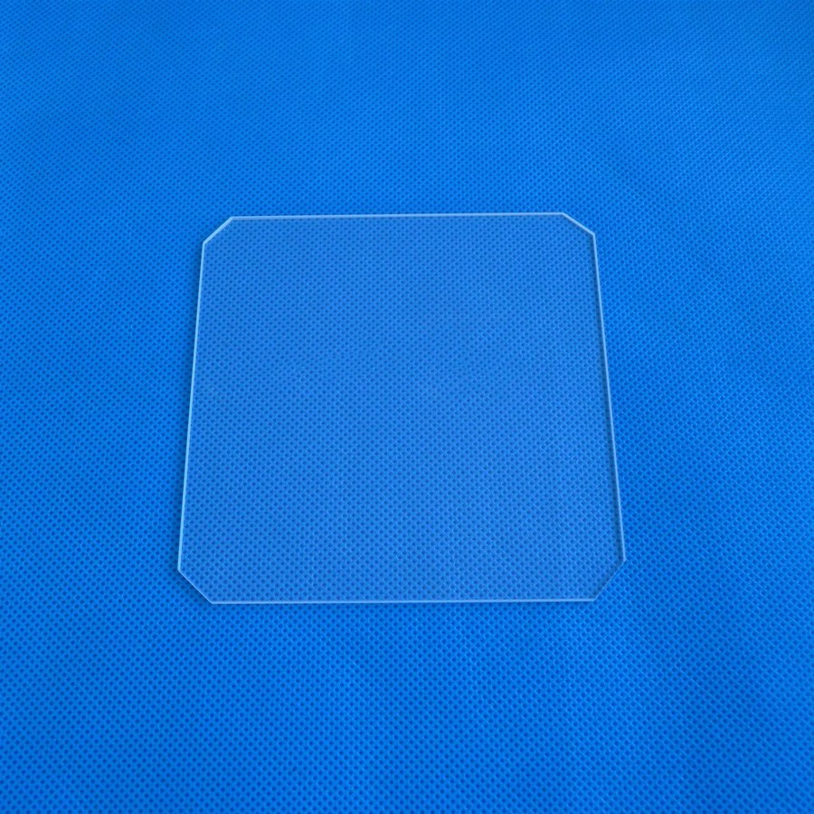 Customized custom quartz glass plate quartz glass sheet with different shape and holes