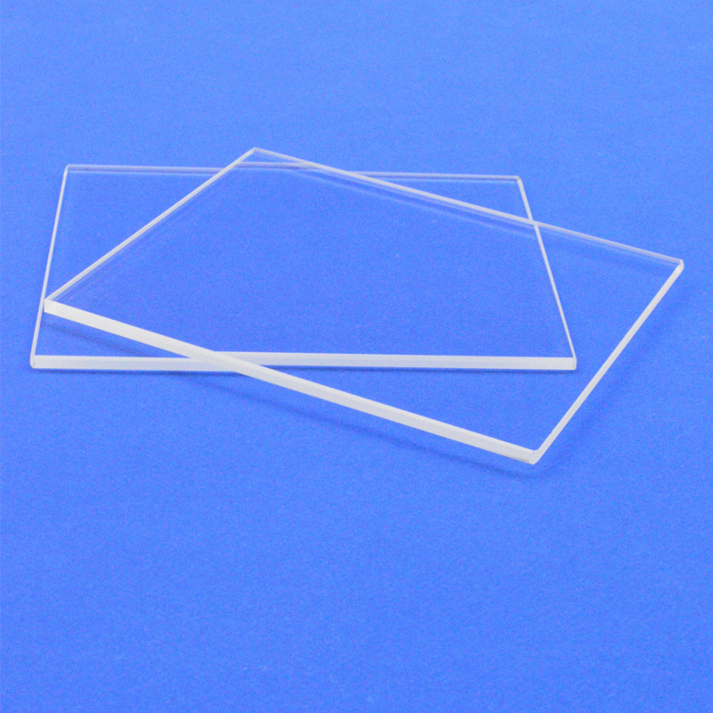 Customized custom quartz glass plate quartz glass sheet with different shape and holes