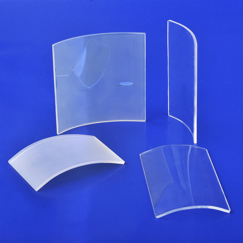 Customized custom quartz glass plate quartz glass sheet with different shape and holes