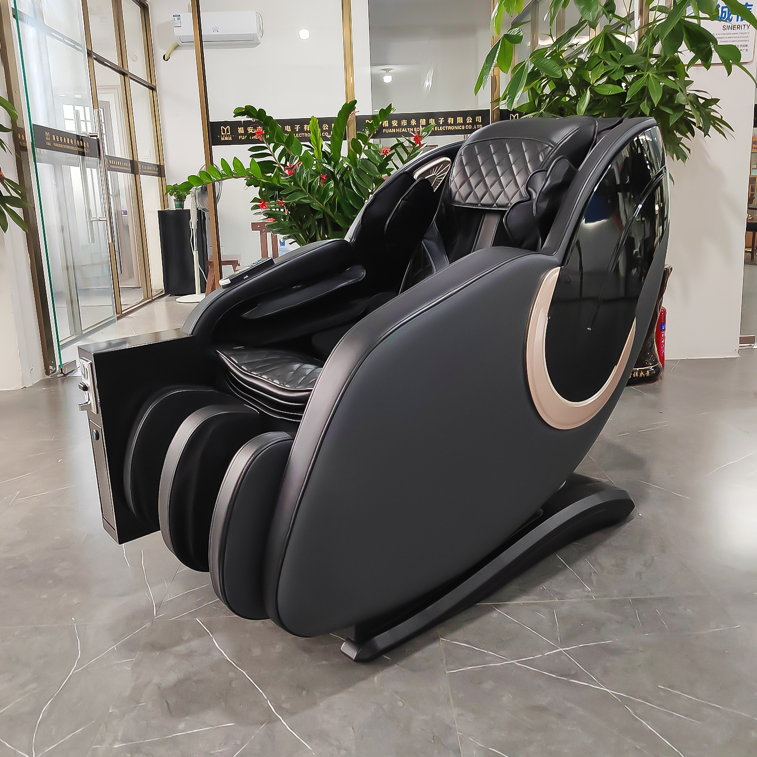 2023 new SL track bill vending massage sofa 3D zero gravity 4D Dameida YJ-5602 coin operated massage chair