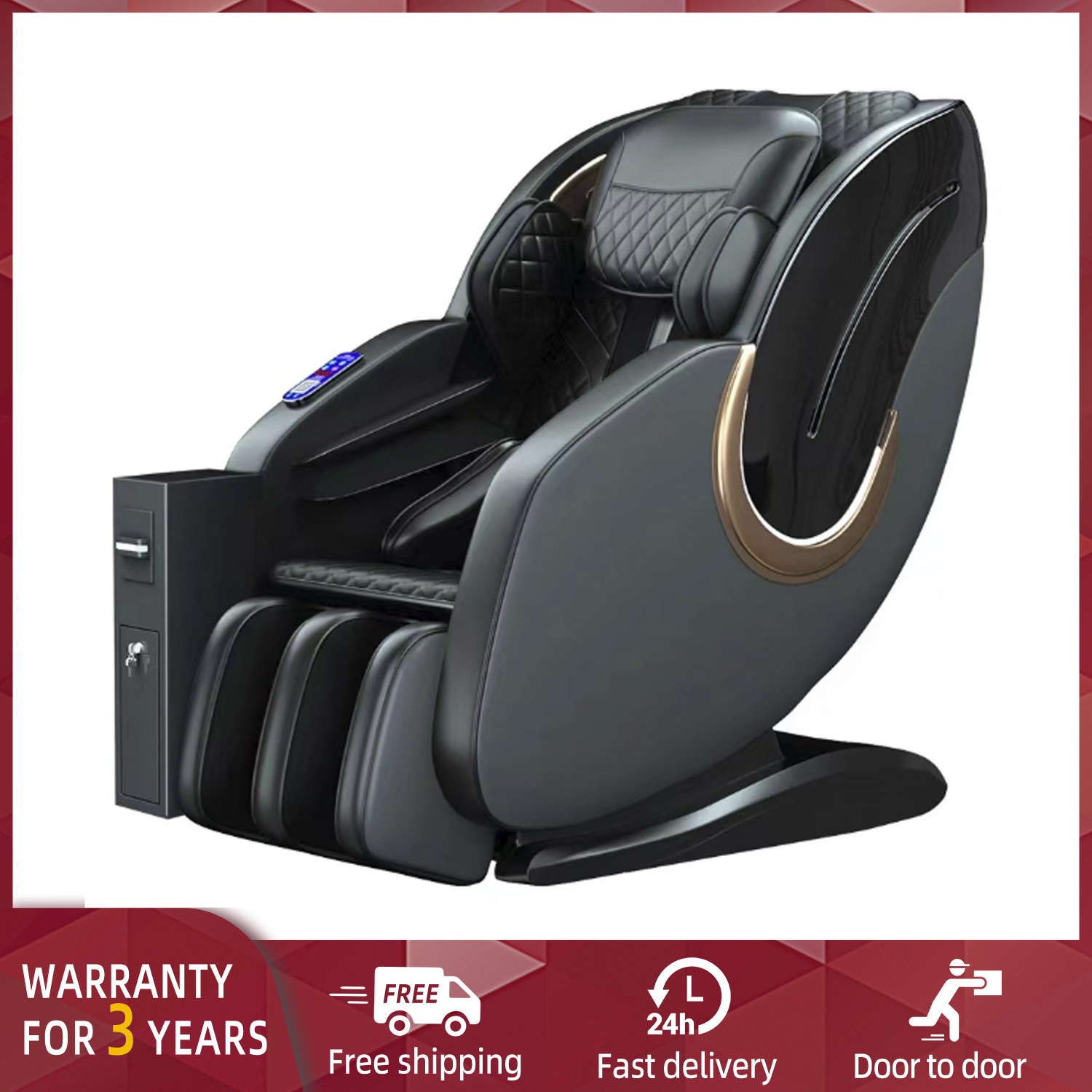 2023 new SL track bill vending massage sofa 3D zero gravity 4D Dameida YJ-5602 coin operated massage chair