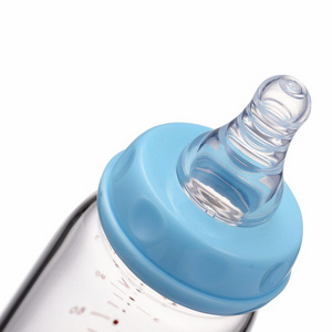 100% Food Grade hands free baby bottle feeding manufacturers eco friendly baby bottles glass