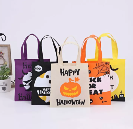 Halloween Party Decoration Candy Basket Halloween Tote Bag Kid Candy Bag