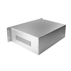 High Quality Custom Extrusion Aluminum Sandblasted Industri Computer Server Case 1U 2U 3U 4U 19 Inch Rackmount Chassis Enclosure