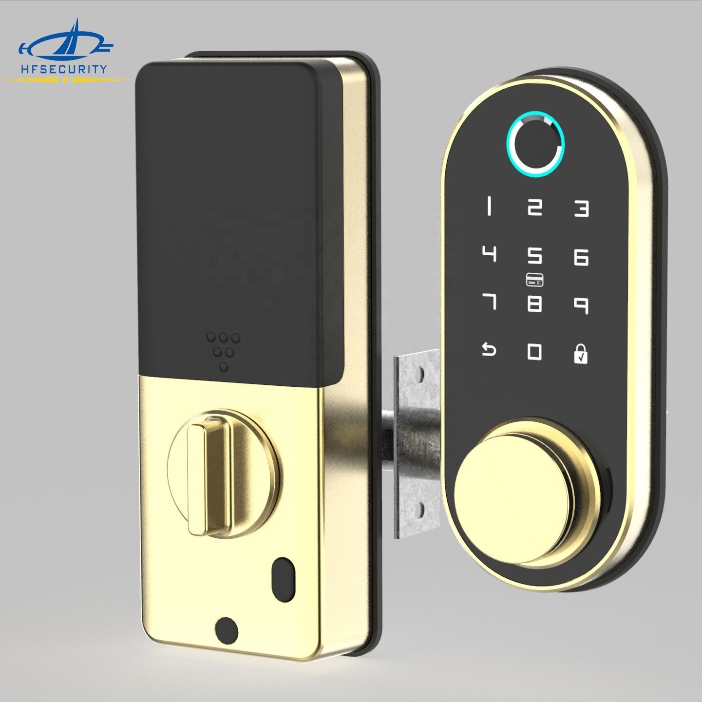 HF-BP03 Smart Outdoor and Electric and Glass Door Smart Lock Security Smart Door Lock with Tuya App