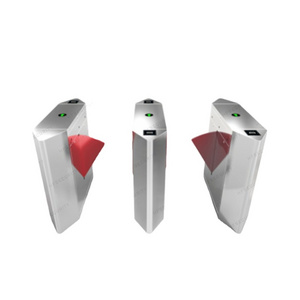 HFSecurity Face Recognition Automatic Security Swing Turnstile Barrier Fast Speed Gate With Access Control System