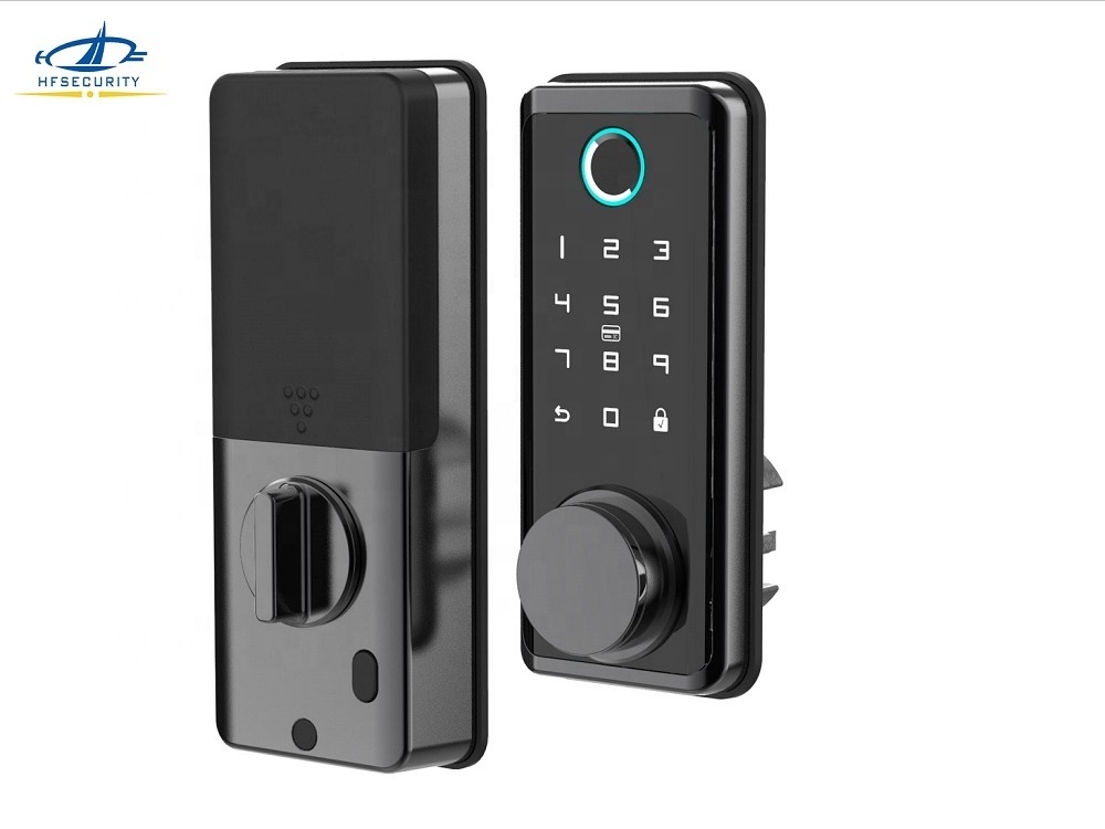 HF-BP03 Smart Outdoor and Electric and Glass Door Smart Lock Security Smart Door Lock with Tuya App