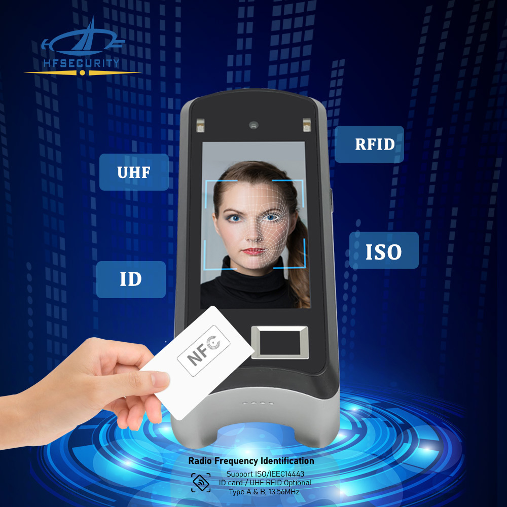 HFSecurity X05 Industrial Using Android UHF RFID ISO ID Card IRIS Recognition Time Attendance Access Control Free SDK