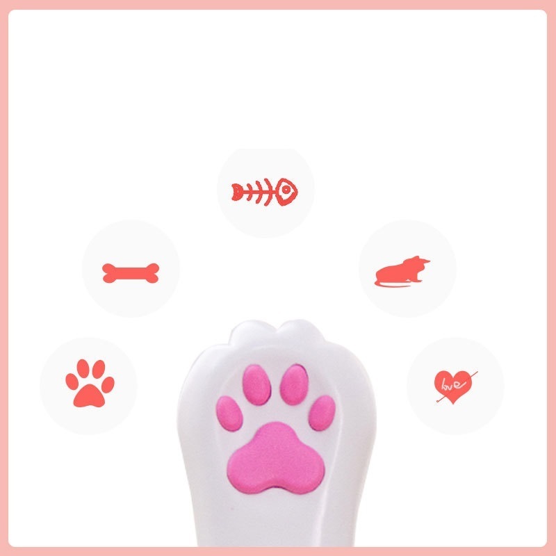 Cat Interactive Laser Toy Automatic Kitten Chasing Laser Light Toy USB Rechargeable Pet Laser Pointer