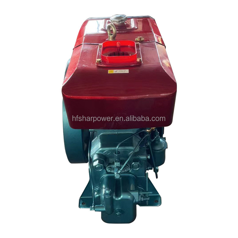 SHARPOWER wholesaler 22hp 24hp zs1115 1115 s1115 electric start hand cranking single cylinder water cooled diesel engine