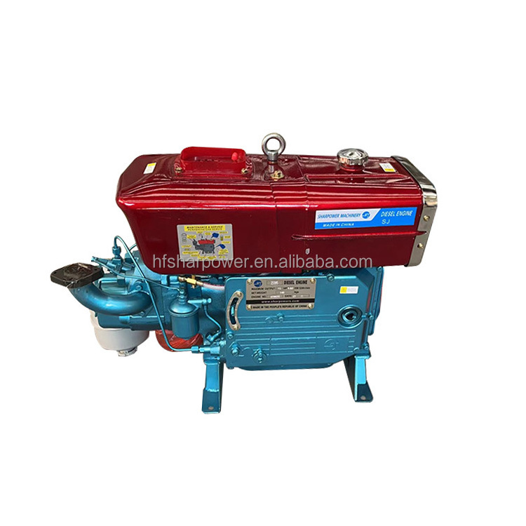 SHARPOWER wholesaler Chinese easy maintenance zs195 s195 195 12hp 14hp single cylinder water cooling diesel engine