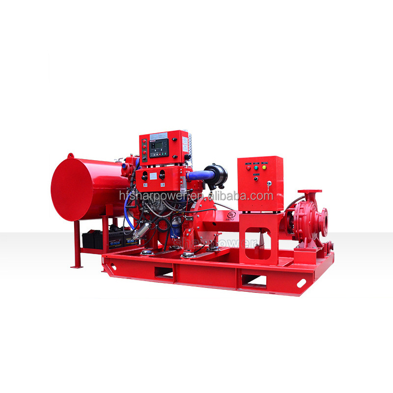 SHARPOWER 40mm 50mm 65mm 80mm 100mm 125mm 1.1kw-90kw diesel engine driven fire fighting water pump