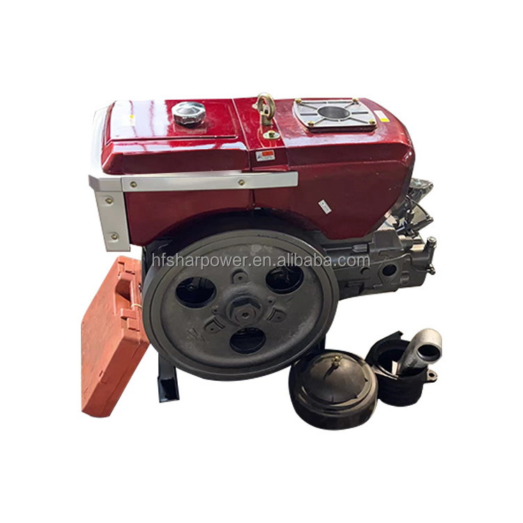 bangladesh Africa China single cylinder small CF1115 ZS1115 22HP 24HP diesel outboard marine engine parts for jaw crusher sale