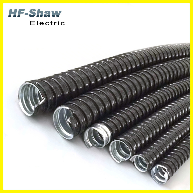 High Quality Flexible Metal Conduit PVC Coated Jacked Liquid Tight for lamp and light hose corrugated tube flame retardant