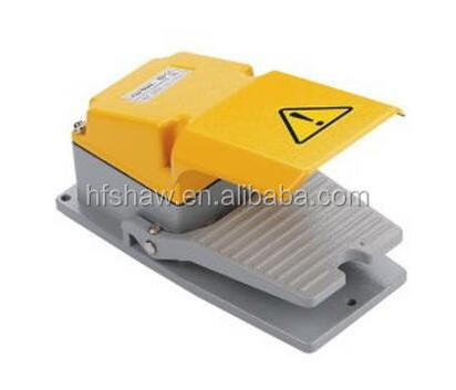 (High Quality)Electric Foot Metal Pedal Control Switch,Waterproof Push Button Foot Pedal Switch