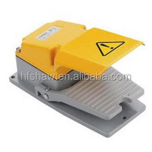 (High Quality)Electric Foot Metal Pedal Control Switch,Waterproof Push Button Foot Pedal Switch