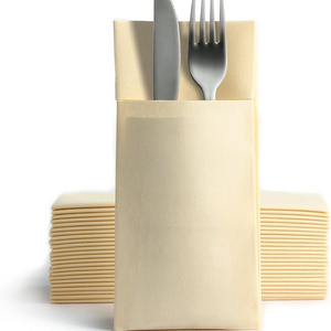 Napkins Restaurant Free Sample Paper Airlaid Pocket Napkins