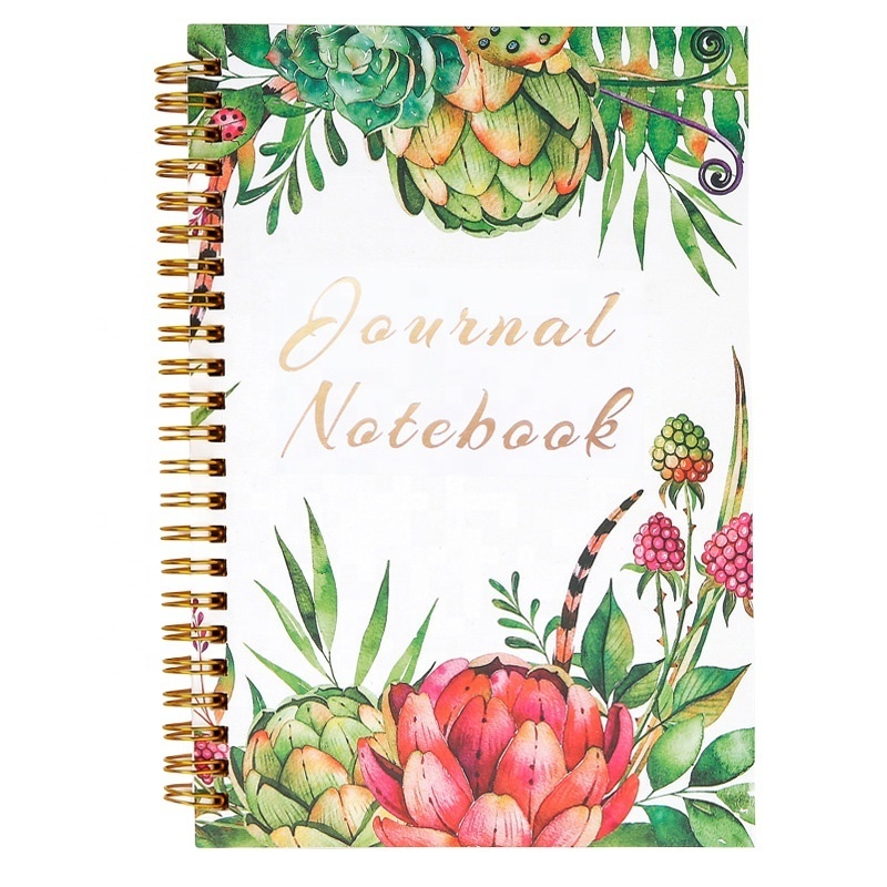 Best Price Spiral Notebook Double Spiral Diary Inner Printing Daily Weekly Planner School Custom Spiral Notebook For Sale