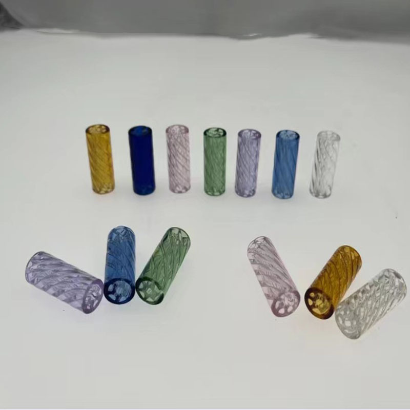 11*30mm 12*30mm Vortex Glass Filter Tips With Custom Logo