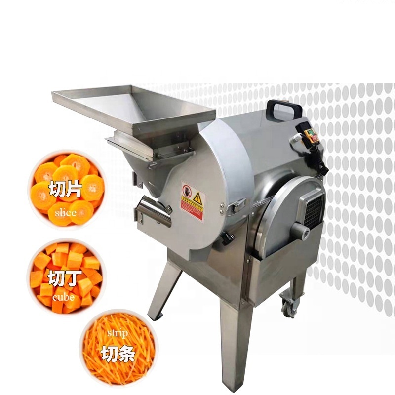 Industrial Vegetable Cucumber Carrot Dice Cutter Onion Ring Slicing Cutter Machine Cabbage Cutter for Catering