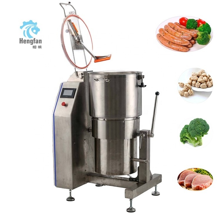 70L Industrial Meat Blender Chopper Onion Chili Paste Grinder and Vegetable Fruit Cutter with Bowl-for Large Scale Kitchen Use