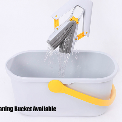 Magic cleaning products disposable mop high absorbent PVA sponge floor mop with bucket folding squeeze wet cleaning twist mop