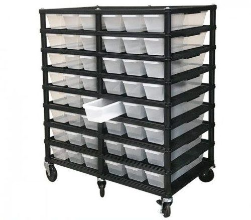 High Quality Tub Rack Box Habitat Plastic Cage Reptile Breeding Racks For Snake