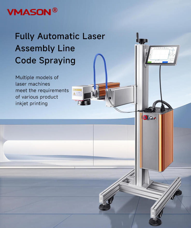 2023 Pipe Plastic Hardware Uv Laser Marking Machine 3W 5W 10W Flying Laser Marking Machine Price