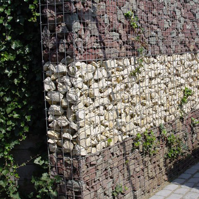 2x1x1m galvanized wire mesh gabion/germany gabion gabions for sale