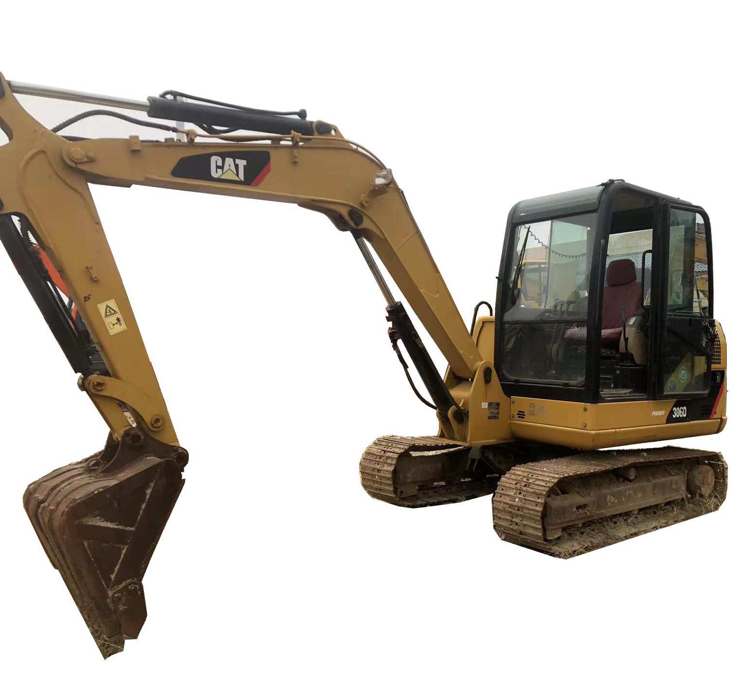 6ton secondhand construction machinery 2019 year used cat306d crawler excavators mini digger to work