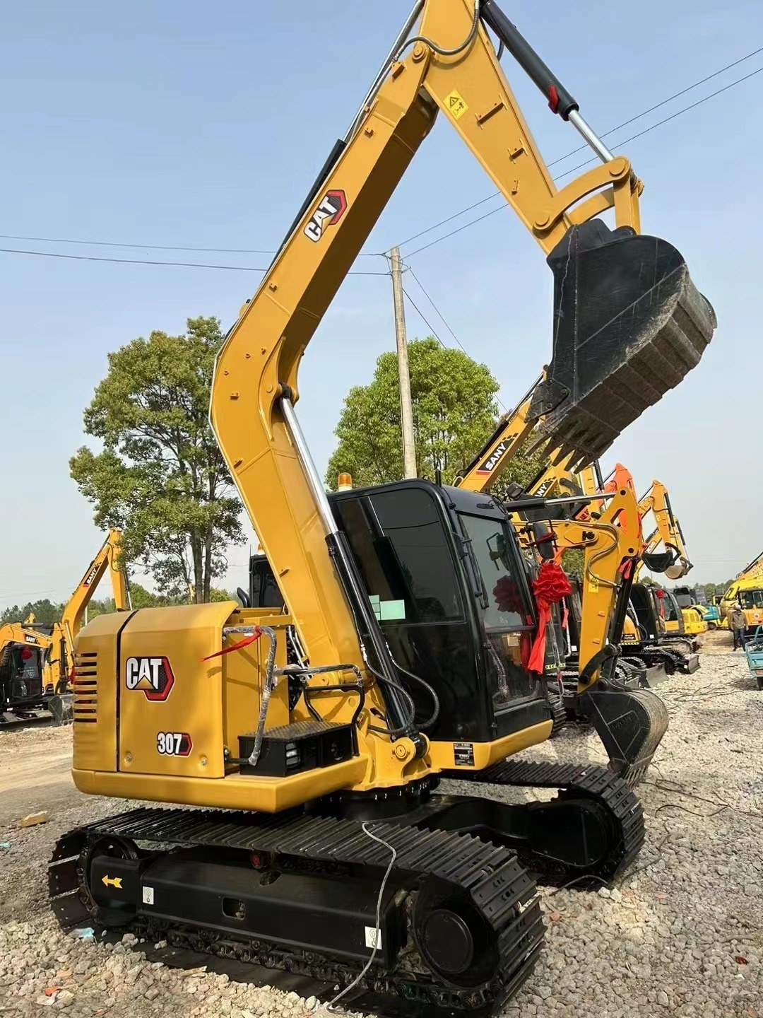 Factory price earth-moving machinery USED Caterpillar 307 caterpillar 308 used excavator machine second hand CAT 307 CAT308