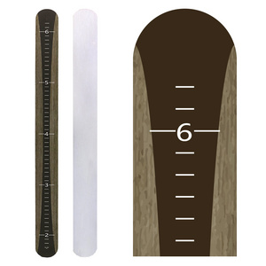 Personalized Wooden Height Growth Chart Ruler for Kids Boys Girls  Custom Nursery Hanging Wall Decor