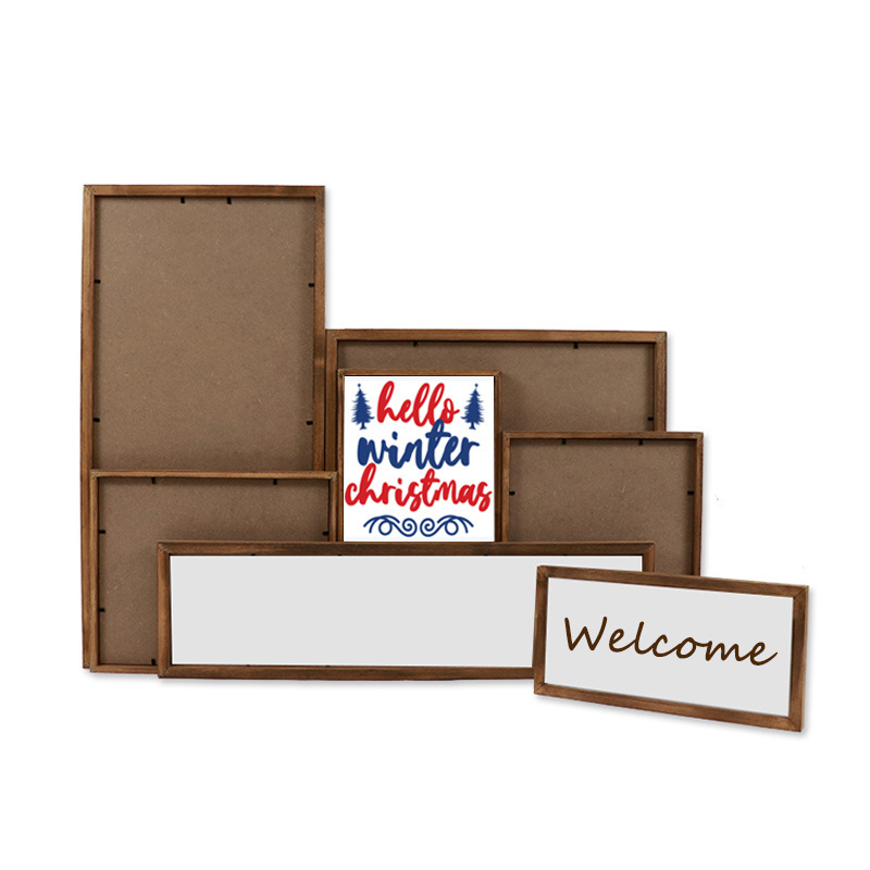 Handcrafted Wooden Wholesale with Sublimation board Unfinished Blank Custom Sizes Wood Signs