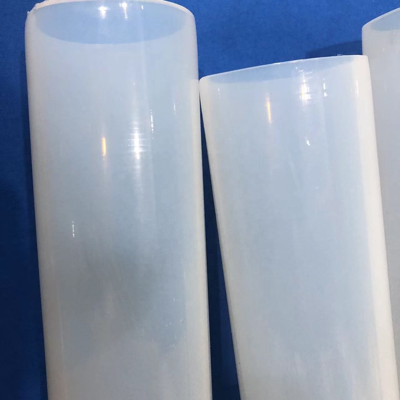 Various thickness high clean plastic tubing transparent pipe corrosion resistance PVDF pipe/ PVDF tube