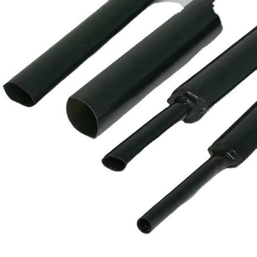 PVDF Heat Shrink Tubing Black High Temperature Resistant