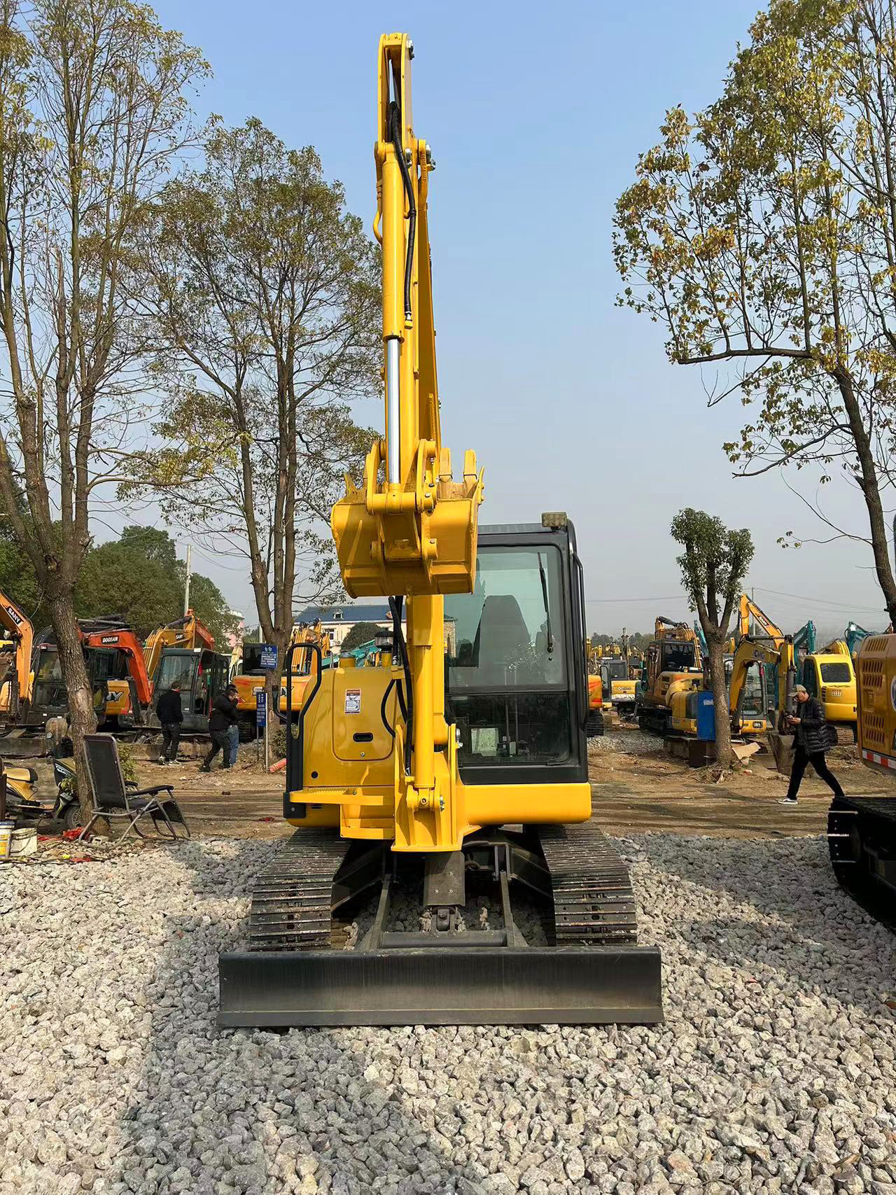 supply overseas 90% new used excavator PC56 PC35 PC40 PC45 PC60 PC55 PC78 crawler Komatsu 5 tons excavators price supports trade