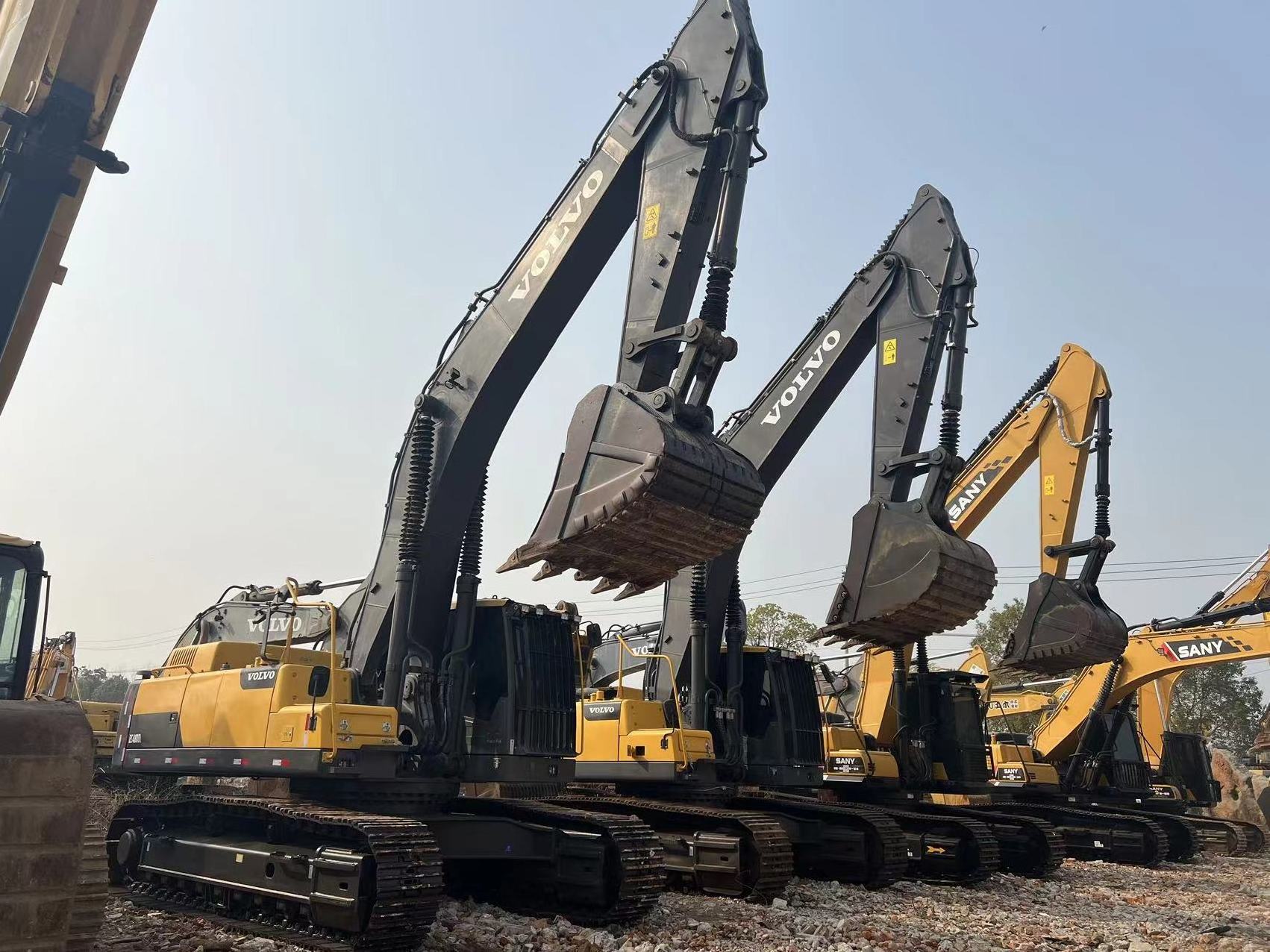 New excavator price second hand Volvo 480 crawler excavator 48 TONS digger machine