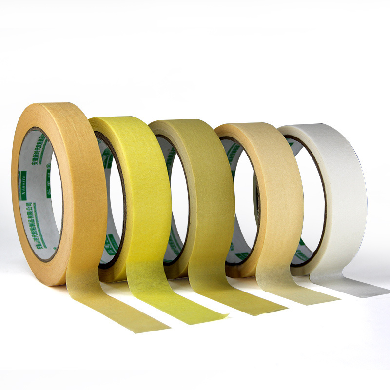 General Purpose UV Resistant White/Yellow Painters Masking Tape/Interior House Painting Masking Tape