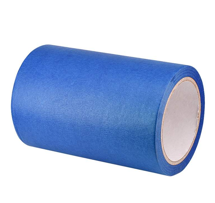 Multi Purpose Blue Crepe Paper Painting Masking Tape No Glue Residue UV Resistant Wholesale Adhesive Tape